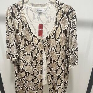 Snake Patterned Sweater
